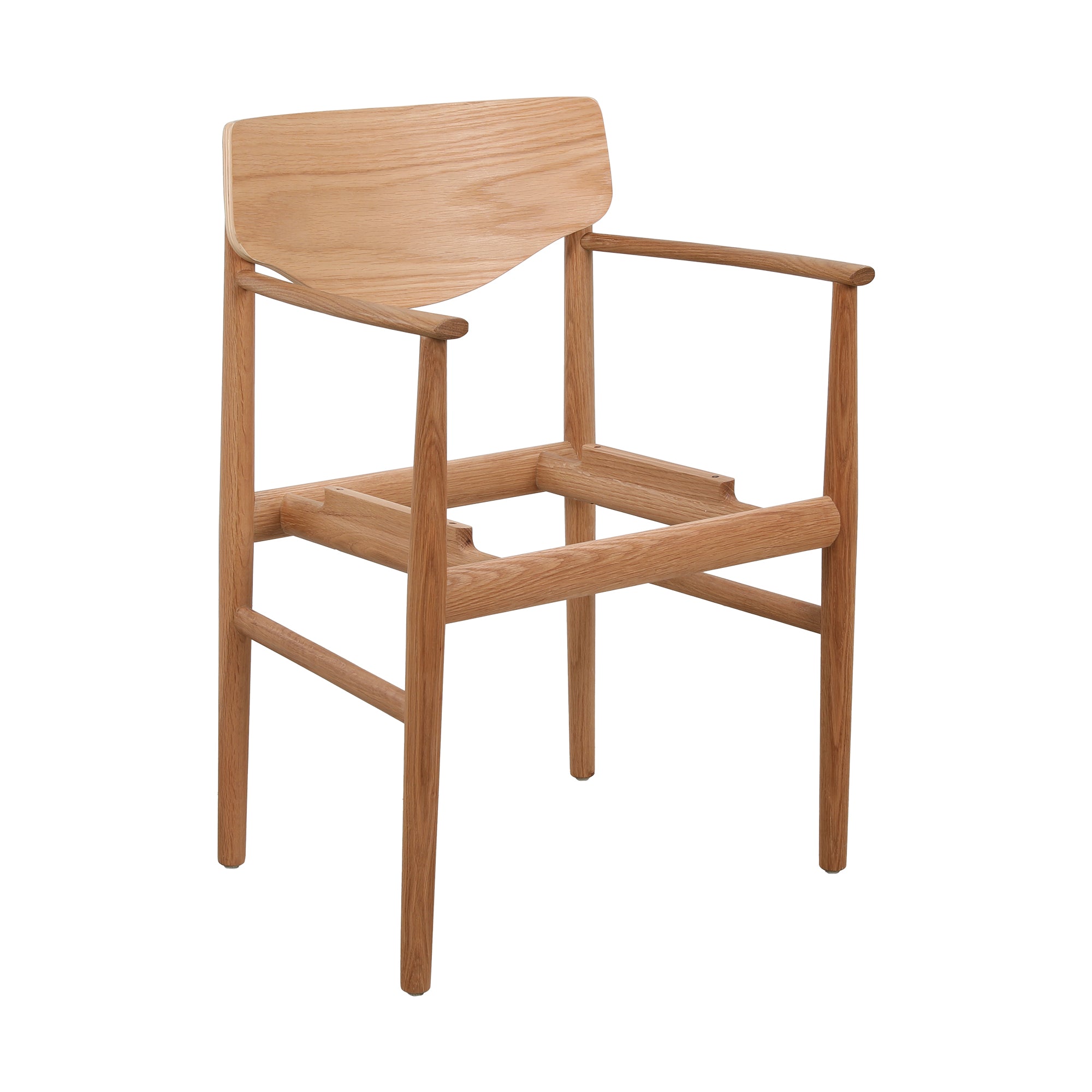 Celeste spisebordsstol m. armlæn - (ex. sæde)